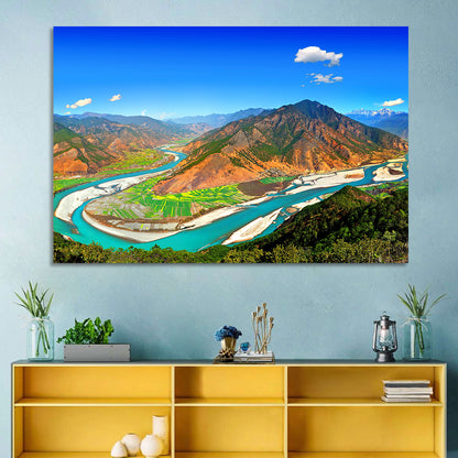 First Bend of the Yangtze, Lijiang Wall Art