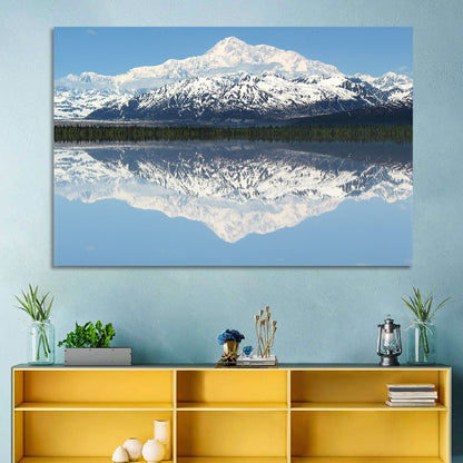Denali Peak Reflection Wall Art