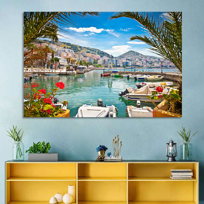 Saranda Harbor View Wall Art