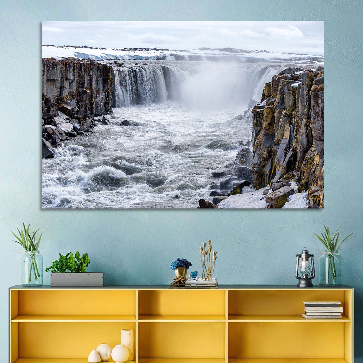 Selfoss Waterfall, Iceland Wall Art