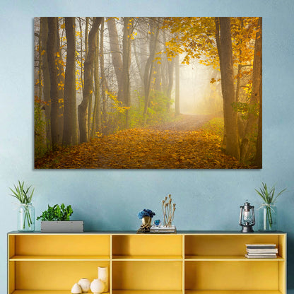 Cuyahoga Valley Autumn Path Wall Art