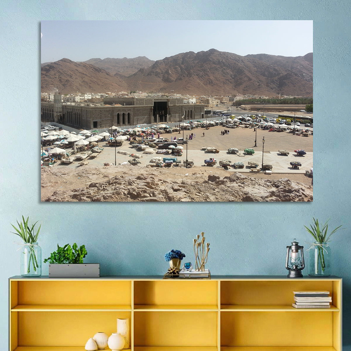 Mount Uhud Medina View Wall Art
