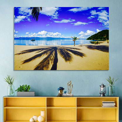 Lake Malawi Palm Shadow Wall Art