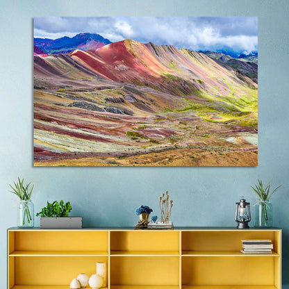 Vinicunca Rainbow Mountain Peru Wall Art