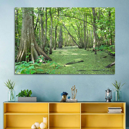 Summer Cypress Bayou, Louisiana Wall Art