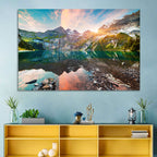 Oeschinensee Reflection Wall Art