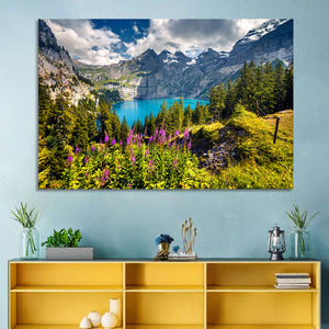 Lake Oeschinen Summer Wall Art