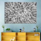 Snowy Aerial Forest Wall Art
