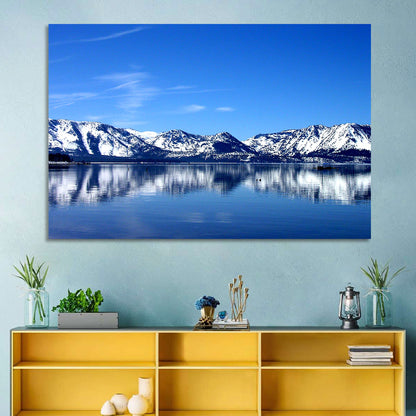 Lake Tahoe Mountain Reflection Wall Art