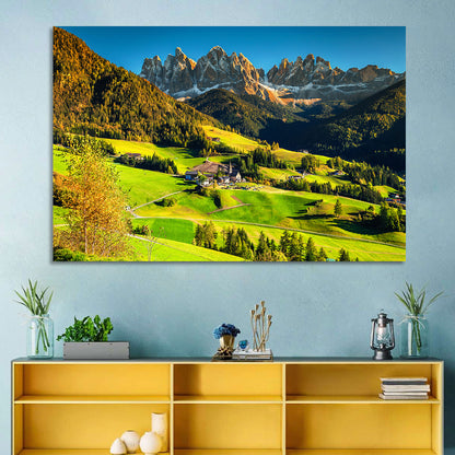 Santa Maddalena, Val Di Funes Wall Art