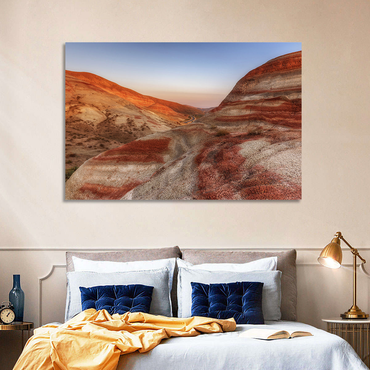 Khizi Candy Cane Mountains Wall Art