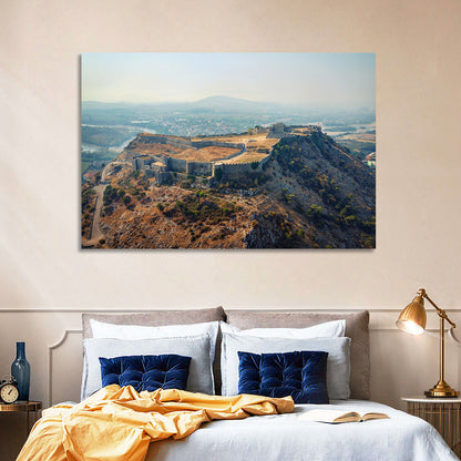 Rozafa Castle Aerial View Wall Art