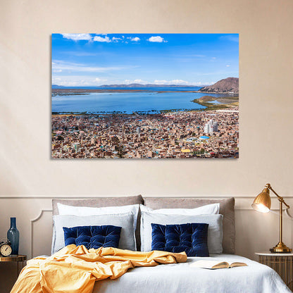 Puno Over Lake Titicaca Wall Art