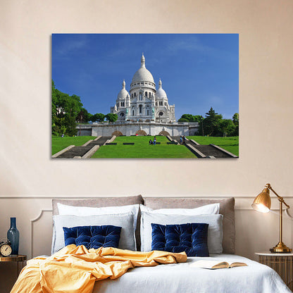Sacre Coeur Basilica Steps, Paris Wall Art