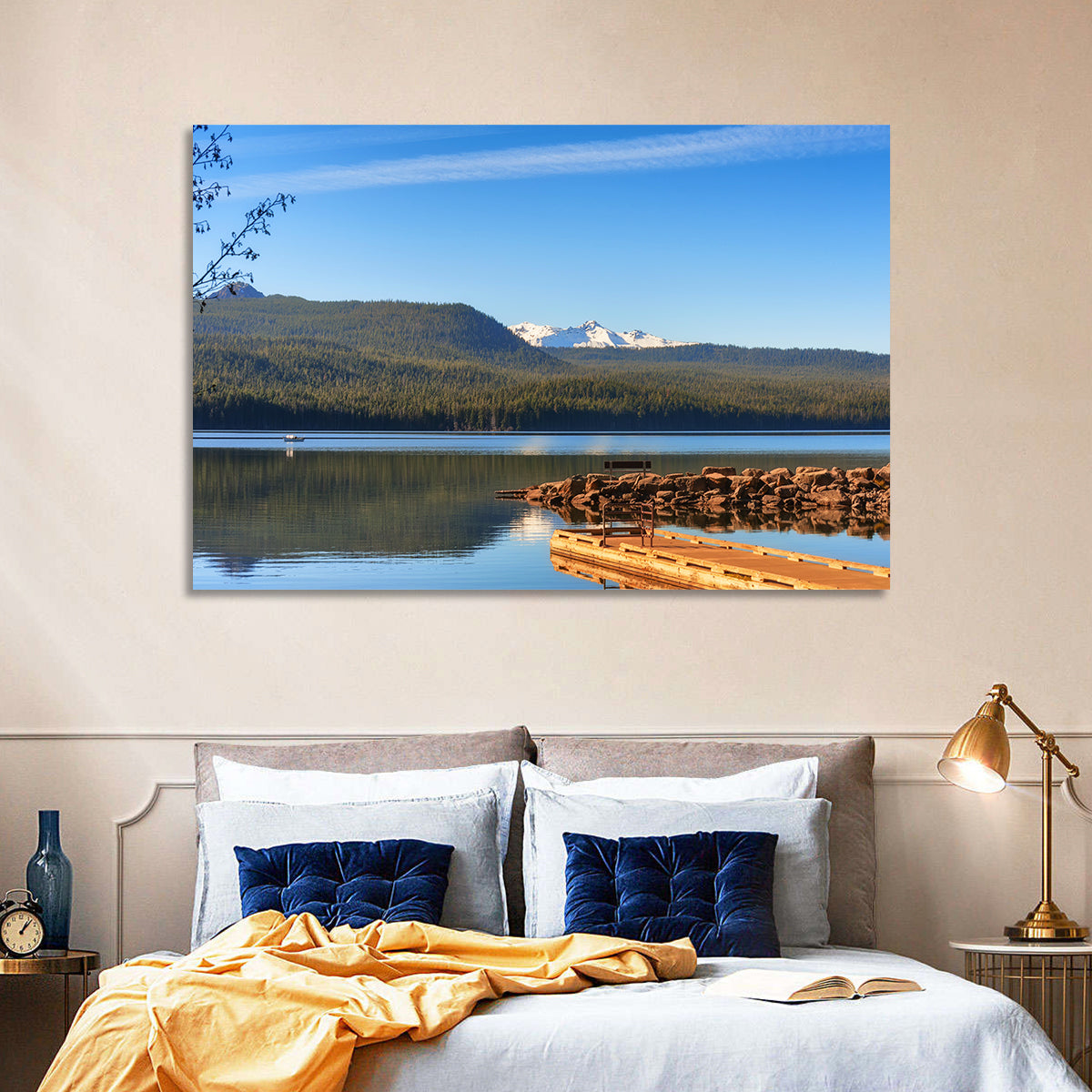 Odell Lake Pier Wall Art