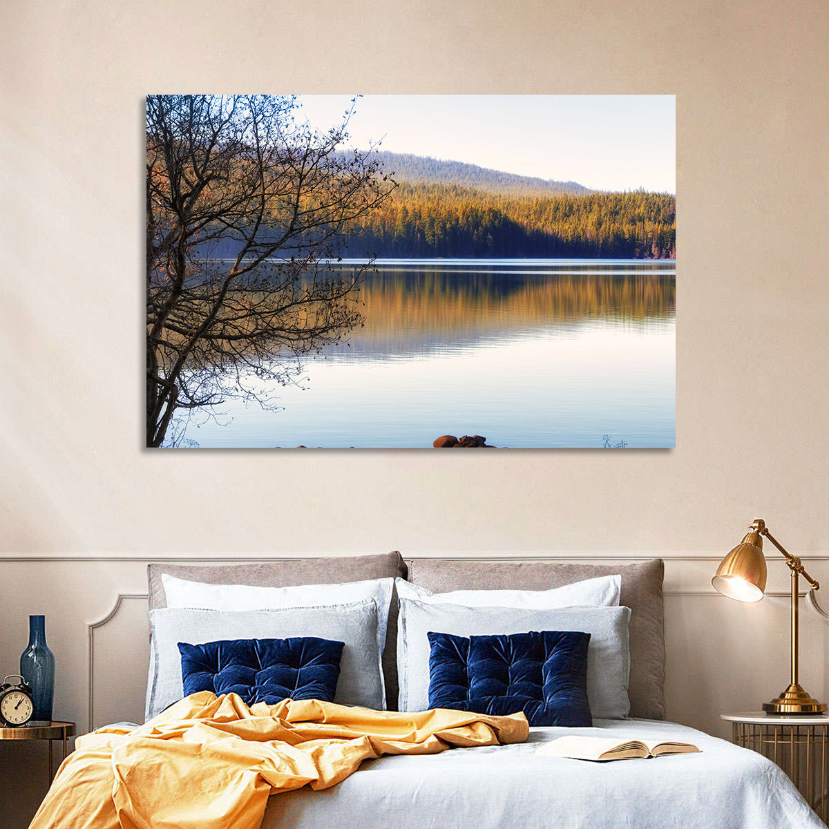 Dawn at Odell Lake Wall Art