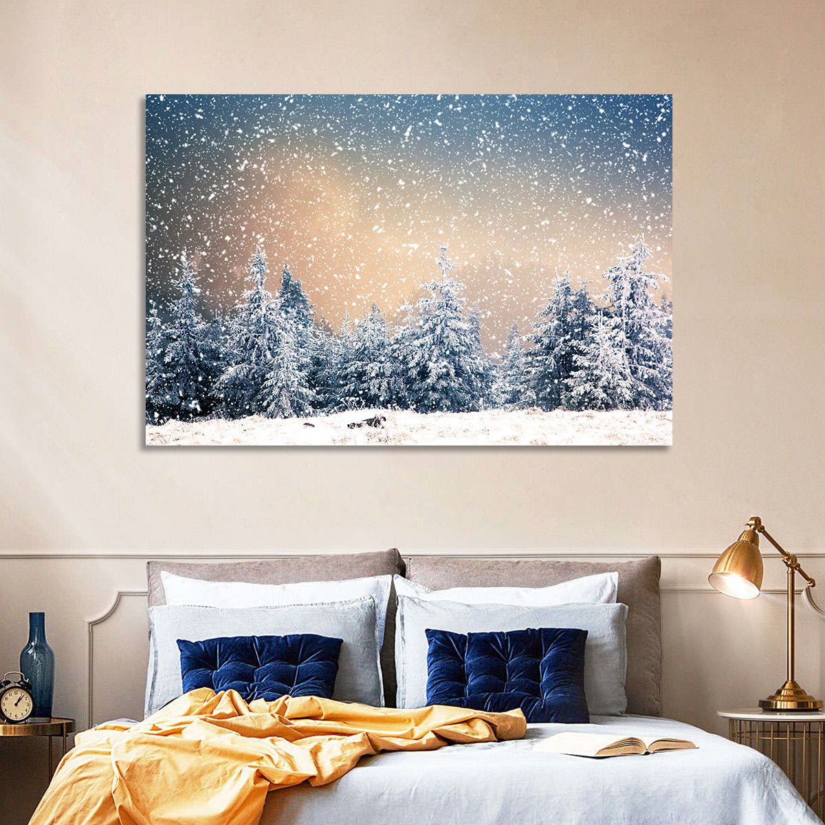 Winter Forest Wonderland Wall Art