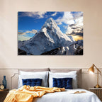 Ama Dablam at Golden Dusk Wall Art