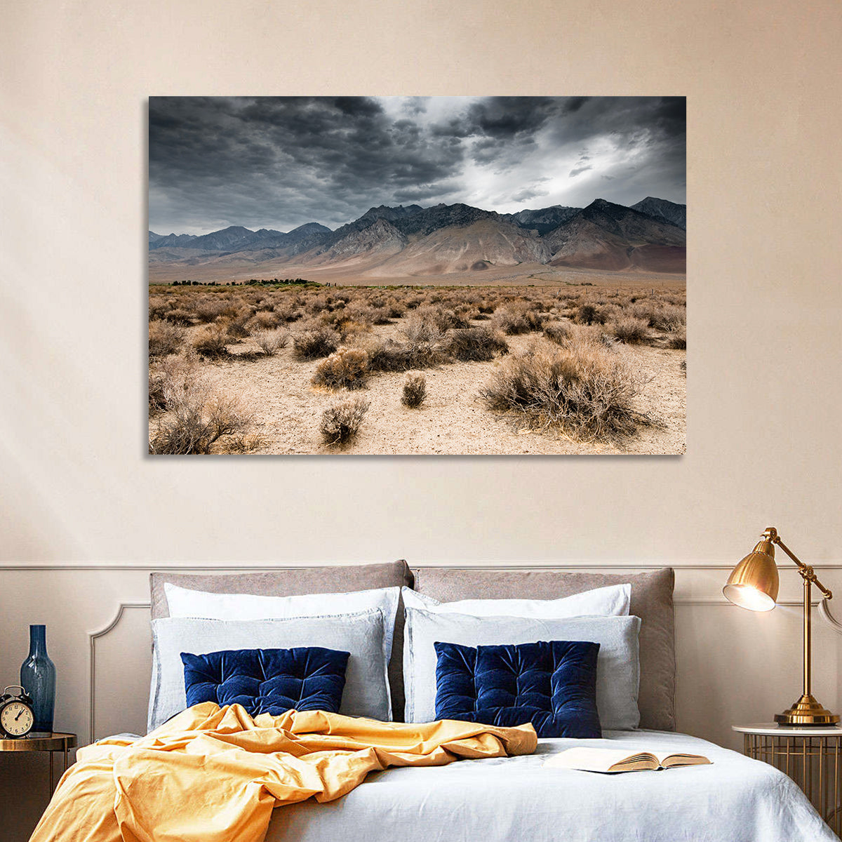 Storm Over Death Valley Wall Art