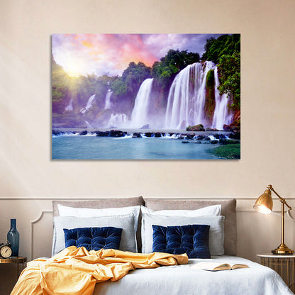 Ban Gioc Banyue Waterfall Wall Art