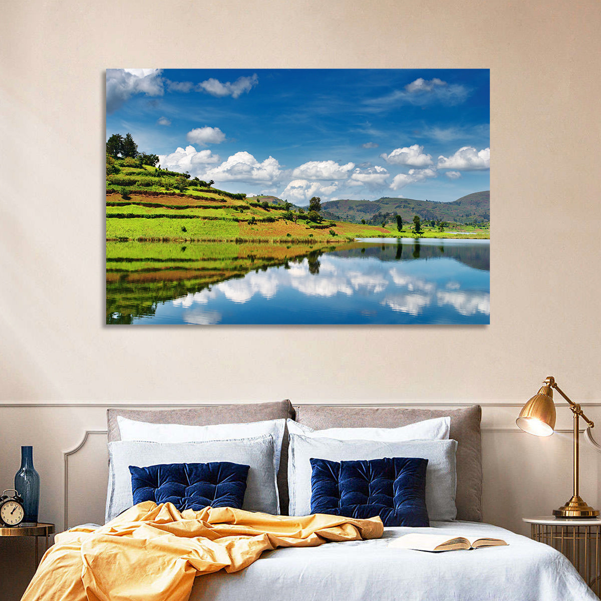 Bunyonyi Lake Reflection Wall Art