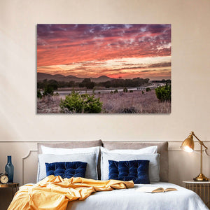 Texas State Highway 16 Sunset Wall Art