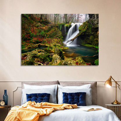 Cheile Nerei Park Waterfall Wall Art