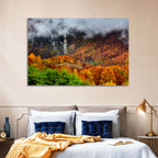 Misty Carpathian Autumn Wall Art