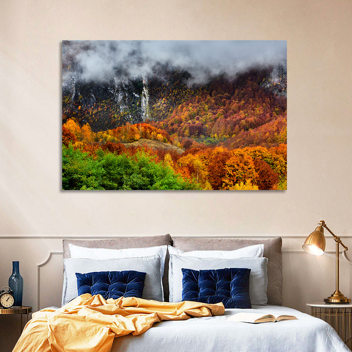 Misty Carpathian Autumn Wall Art