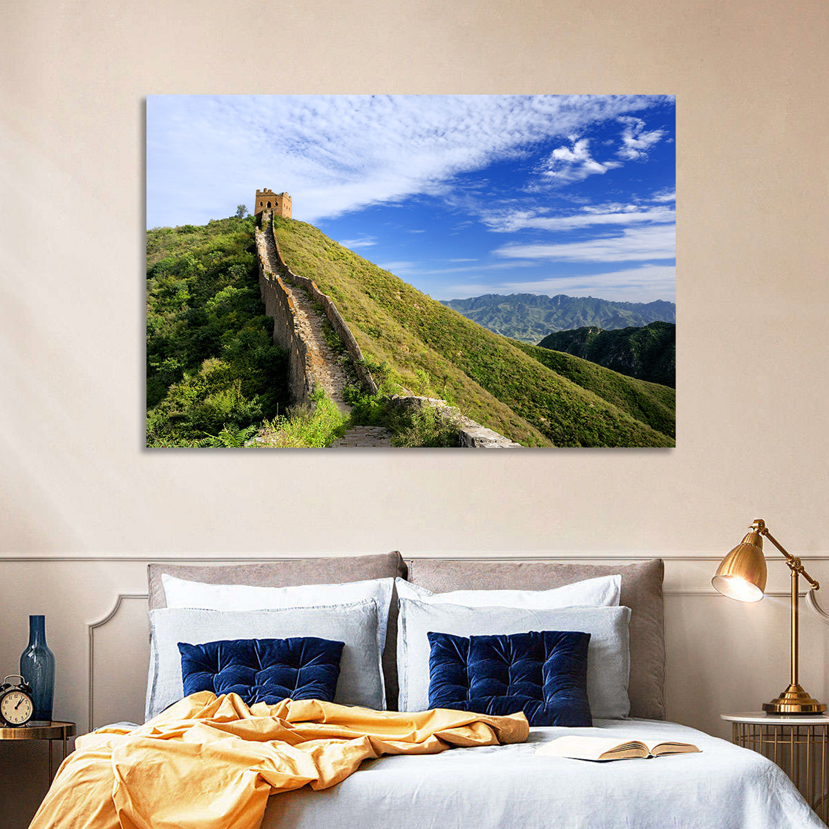Great Watchtower View Wall Art in a room, landscape