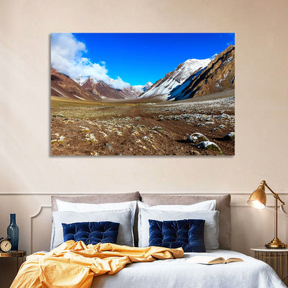 Mount Aconcagua Valley View Wall Art