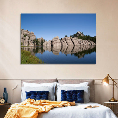 Sylvan Lake Reflection Wall Art