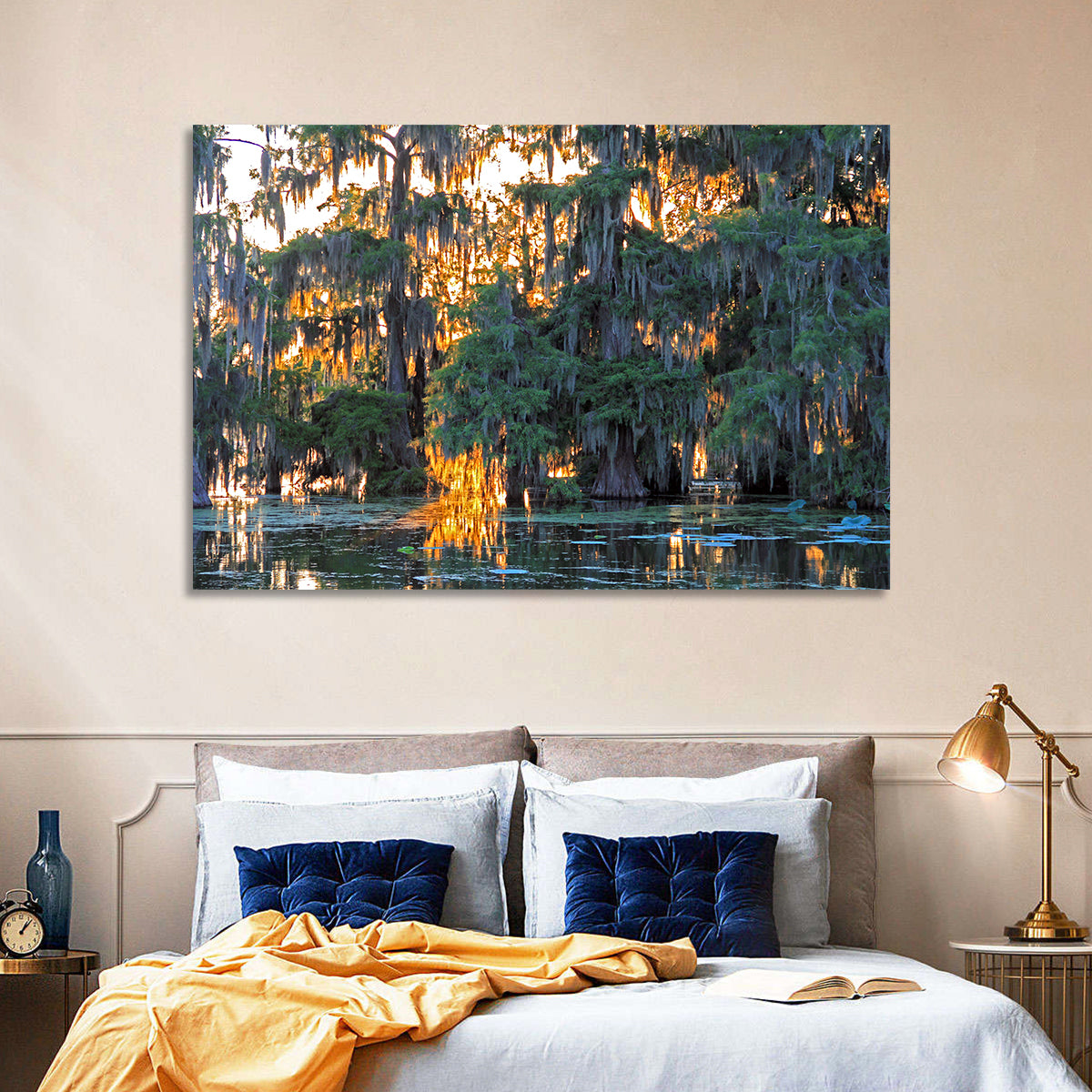Lake Martin Cypress Reflection Wall Art