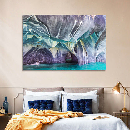 Marble Caves of Lake General Carrera Wall Art