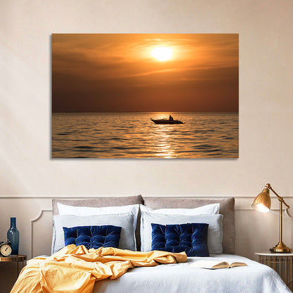 Mille Lacs Lake Sunset Wall Art