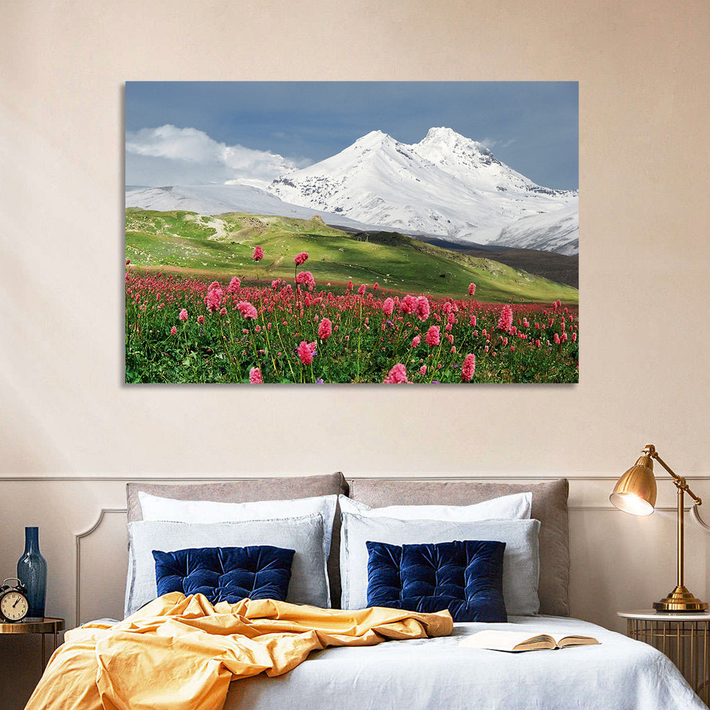 Caucasus Spring Wildflower Meadow Wall Art