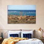 Leptis Magna Coastal Ruins Wall Art