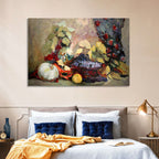 Grapes and Melon Still Life Wall Art