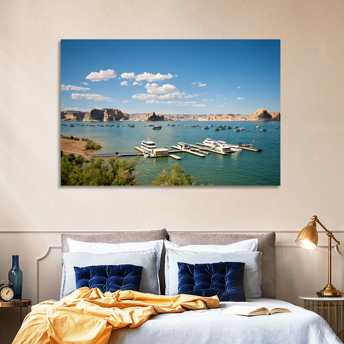 Lake Powell Marina, Page Arizona Wall Art