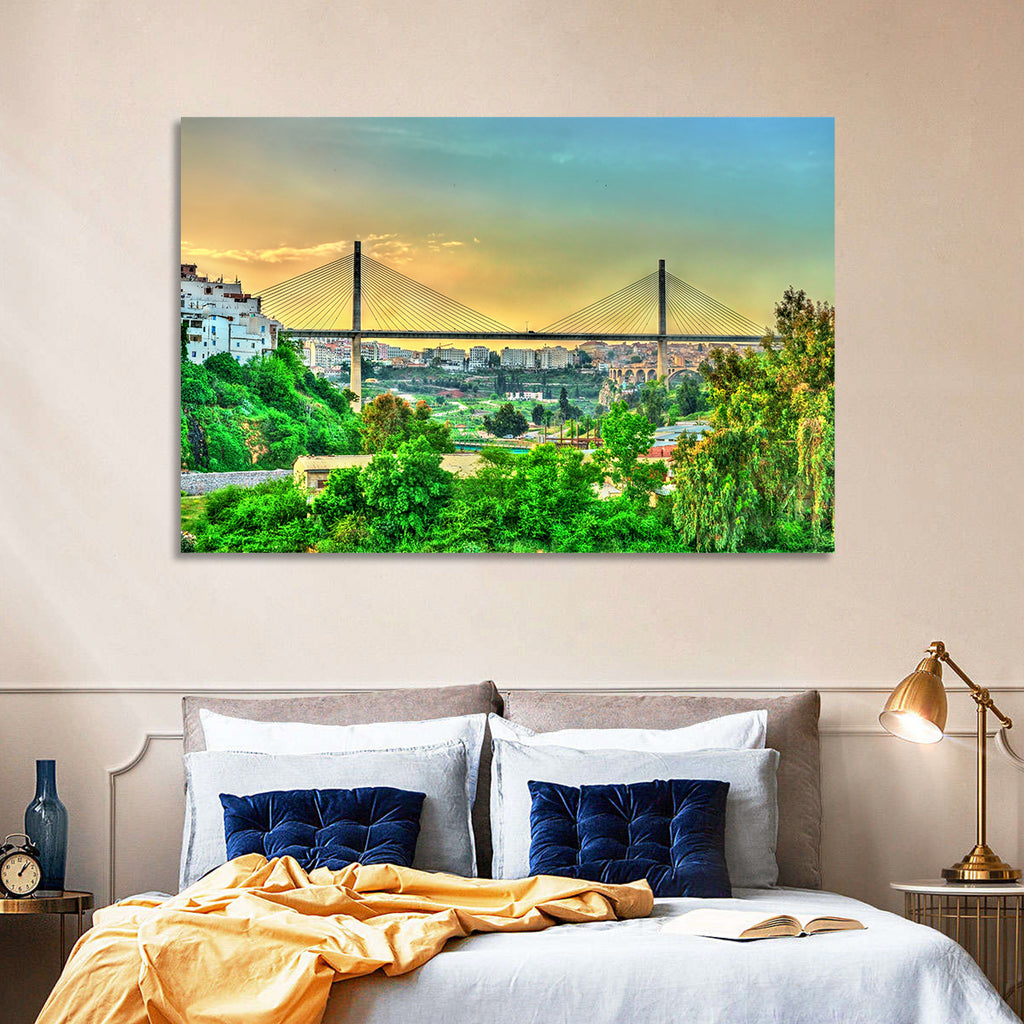 Salah Bey Viaduct at Golden Hour Wall Art