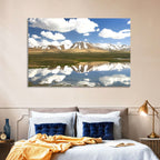Song Kul Lake Reflection Wall Art
