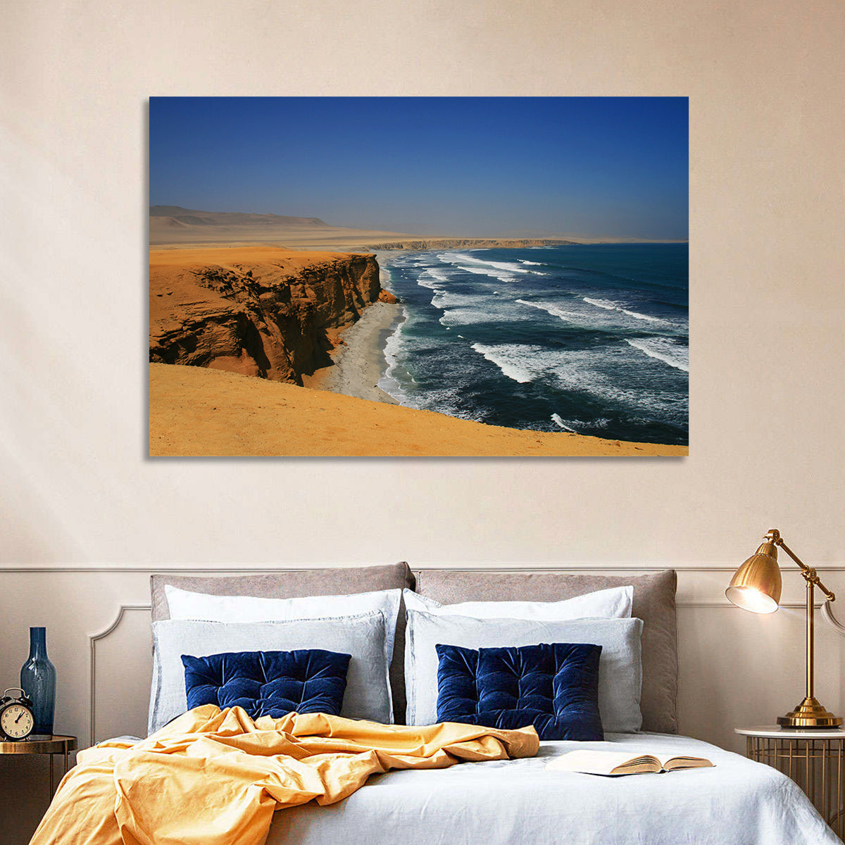 Red Cliffs of Paracas Wall Art