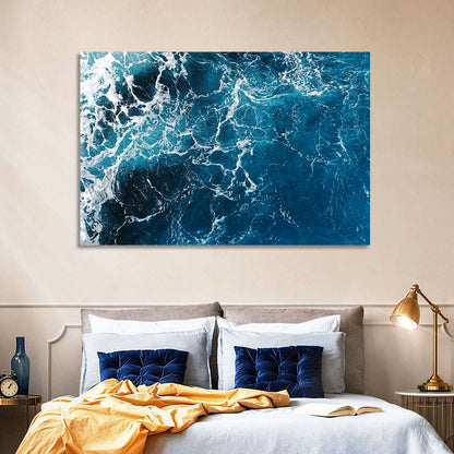 Aerial Sea Texture Wall Art