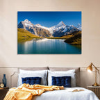 Bachalpsee Mountain Reflection Wall Art