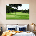 Oklahoma Golf Course Greens Wall Art