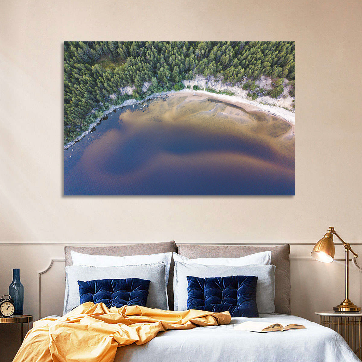 Lake Onega Shoreline Wall Art