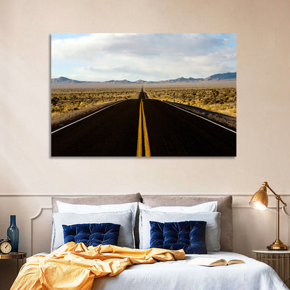 Nevada Desert Highway Wall Art