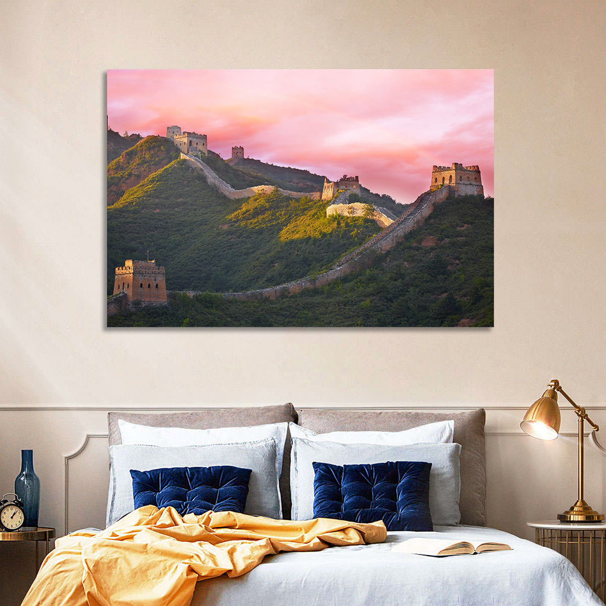 Great Golden Hour Watchtowers Wall Art