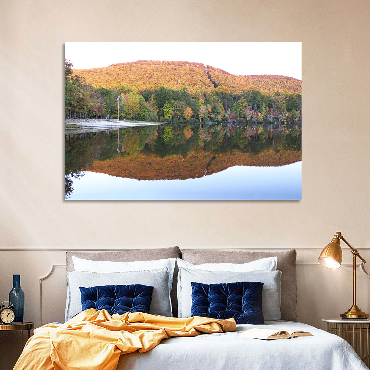 Cheaha State Park Lake Reflection Wall Art