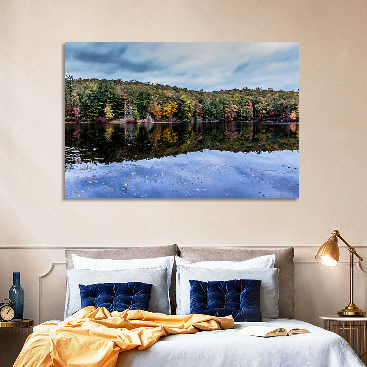 Lake Kanawauke Reflection Wall Art